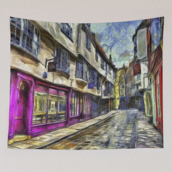 Item preview, The Shambles York Van Gogh designed and sold by Londonimages.