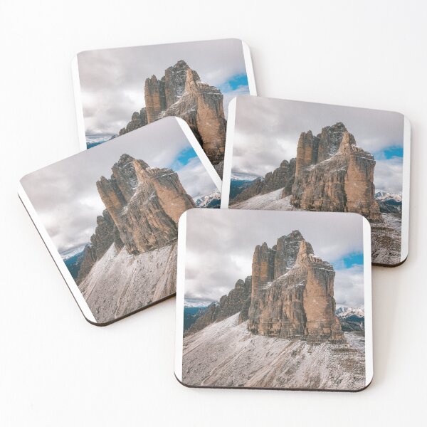 Item preview, Drone view of Tre Cime di Lavaredo (Dolomites) Italian mountains designed and sold by michieldros.
