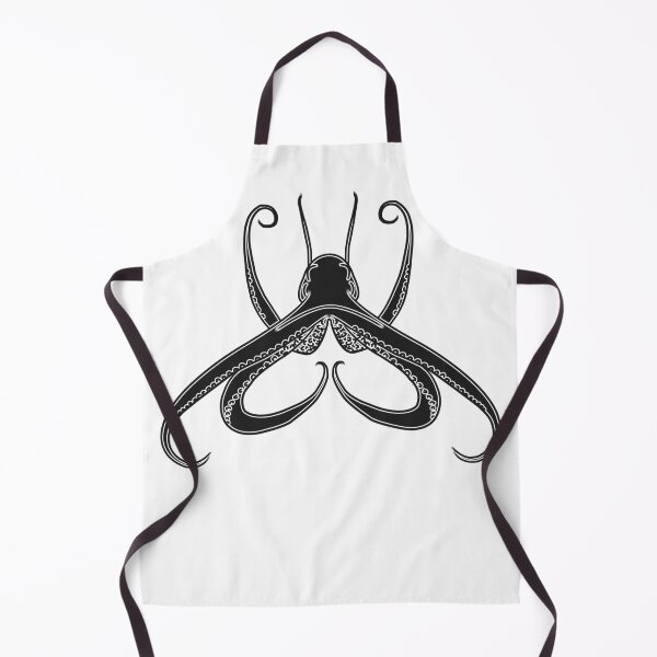 Item preview, Black and White Octopus designed and sold by SpitsPixels.