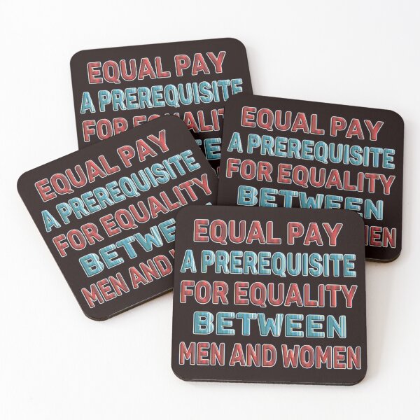 Item preview, Equal pay - a prerequisite for equality between men and women. designed and sold by Ralek.