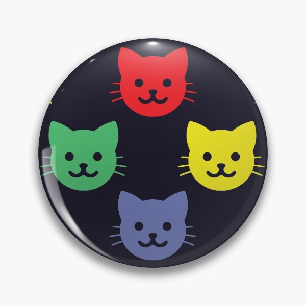 Artikelvorschau, Buntes Kätzchen-Katzen-Muster entworfen und verkauft von LightInTheDark.