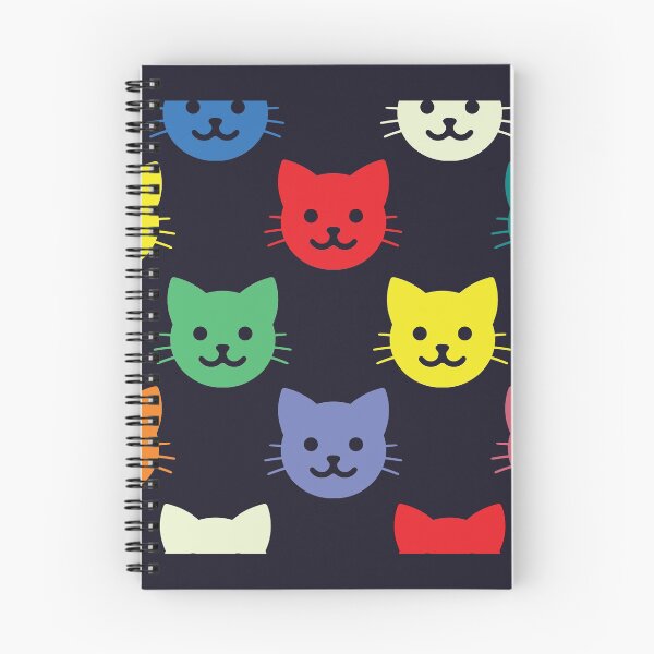 Artikelvorschau, Buntes Kätzchen-Katzen-Muster entworfen und verkauft von LightInTheDark.