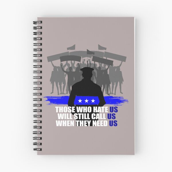 Item preview, Back Police Blue Band Line Officer Cop Sheriff Clashes Portestants USA US Gift designed and sold by TheAplus.