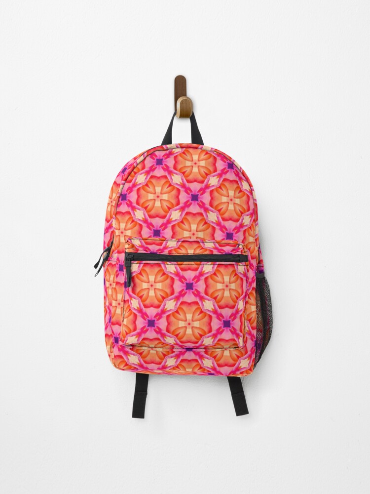 Thumbnail 1 of 3, Backpack, Geometric Groove designed and sold by RosieRiggs.
