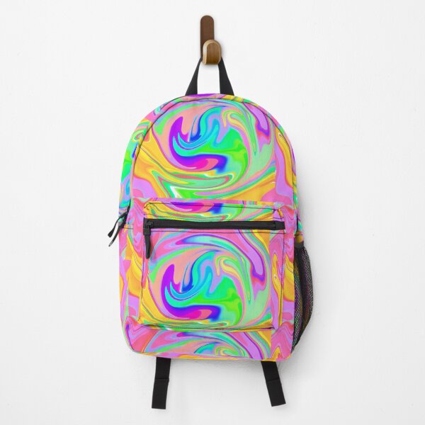 Item preview, geode tie dye swirls redbubble poster designed and sold by sarina G.