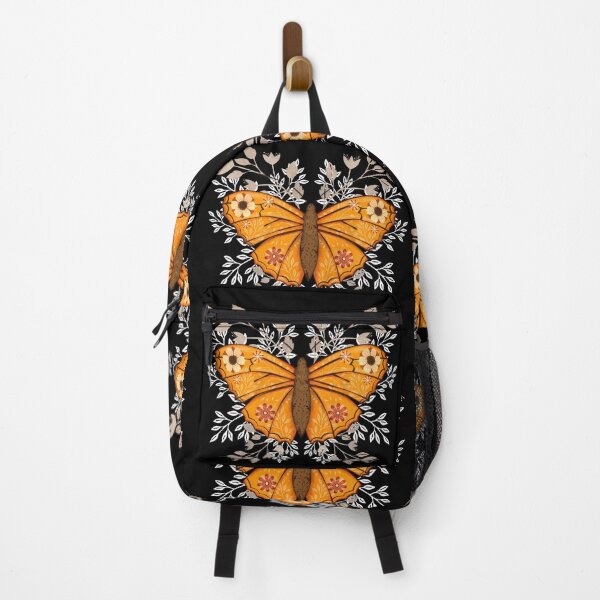 Item preview, Folk art monarch butterfly  designed and sold by Prita-D.