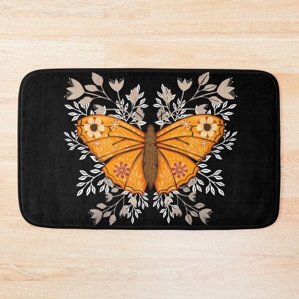 Item preview, Folk art monarch butterfly  designed and sold by Prita-D.