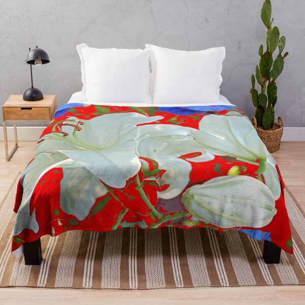 Item preview, RED, WHITE & BLUE AMERICANA LILY GARDEN designed and sold by sharlesart.
