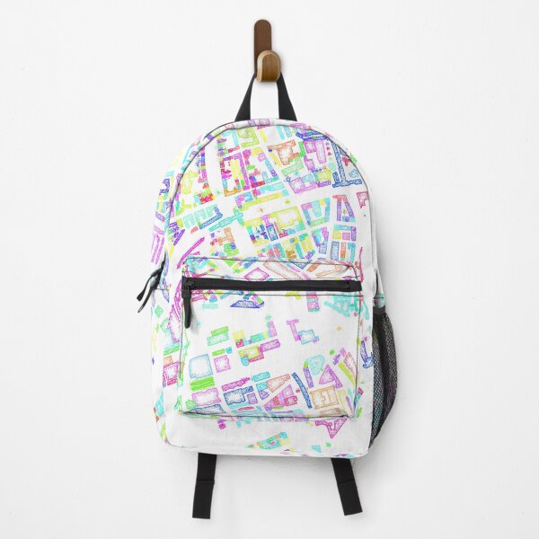 Item preview, Rotterdam Colour Pencil Style designed and sold by Data-Driven Map Designs.