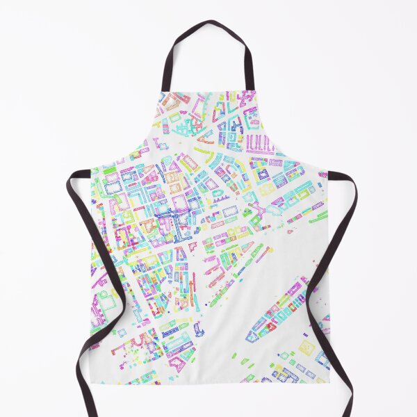 Item preview, Rotterdam Colour Pencil Style designed and sold by Data-Driven Map Designs.