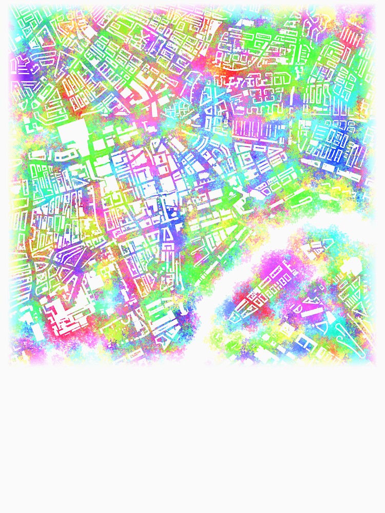 Rotterdam Toothbrush Spray Map by jvdkwast