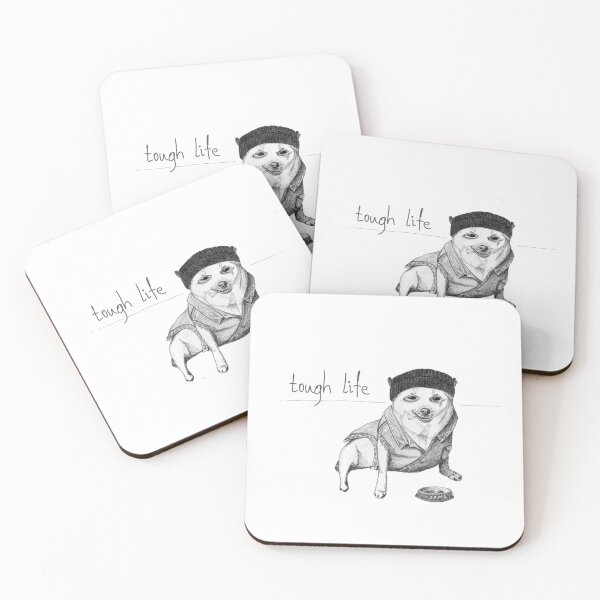 Item preview, Tough Life designed and sold by azzydassler.
