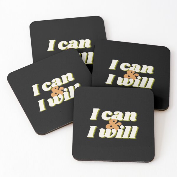 Item preview, I Can And I Will Motivation Inspirational  designed and sold by BampiQ.