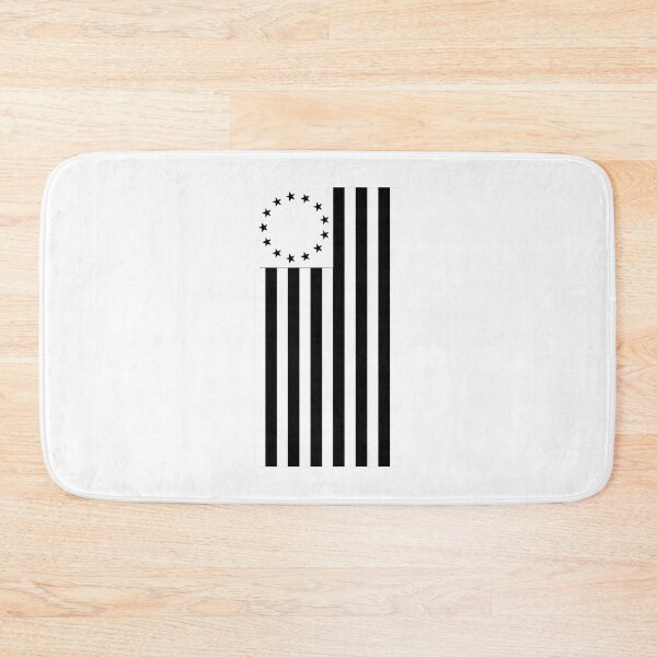 Item preview, Vertical Betsy Ross Flag Black Cool Modern Style product designed and sold by NoveltyMerch.