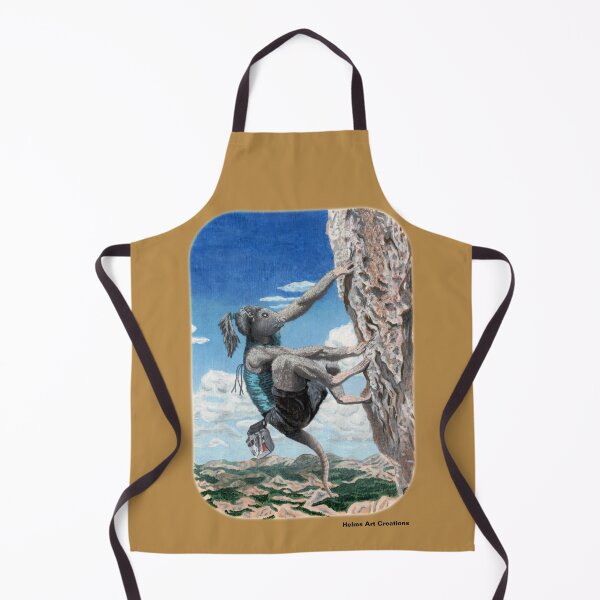 Item preview, Rock Climbing Fantasy Monster designed and sold by HelmsArt.