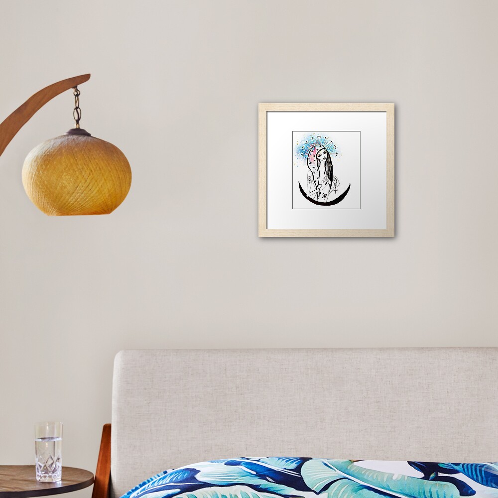 Item preview, Framed Art Print designed and sold by lesinfin.