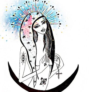 Artwork thumbnail, La Virgen de Guadalupe by lesinfin
