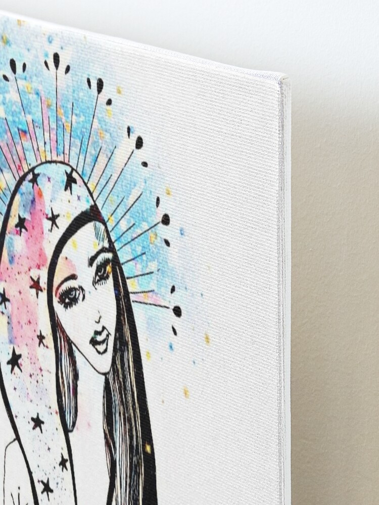 Alternate view of La Virgen de Guadalupe Mounted Print