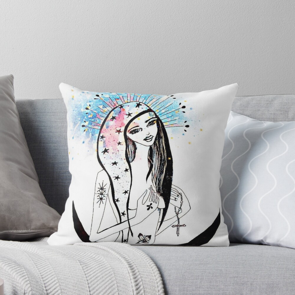 Item preview, Throw Pillow designed and sold by lesinfin.