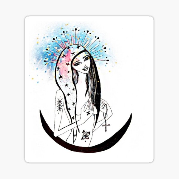 La Virgen de Guadalupe Sticker