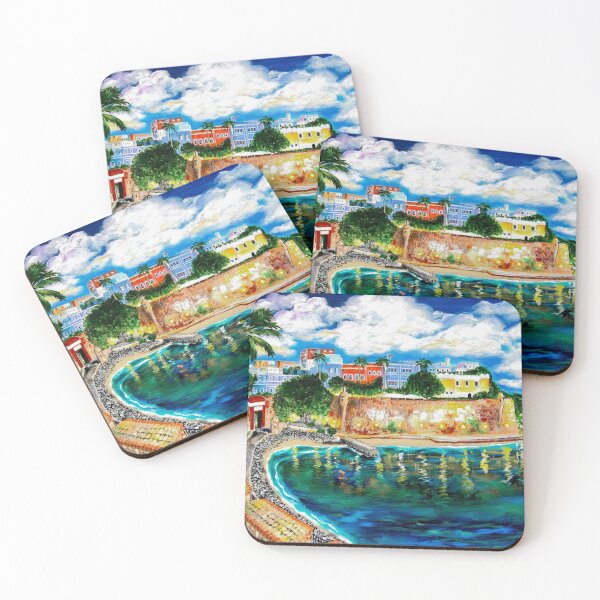 Item preview, Paseo de la Princesa, La Fortaleza, Old San Juan, Puerto Rico designed and sold by galina-art.