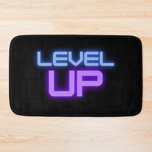Item preview, Blue and Violet Gamer Level Up designed and sold by BampiQ.