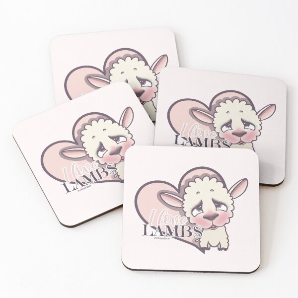 Item preview, I LOVE LAMBS designed and sold by wiboandbear.