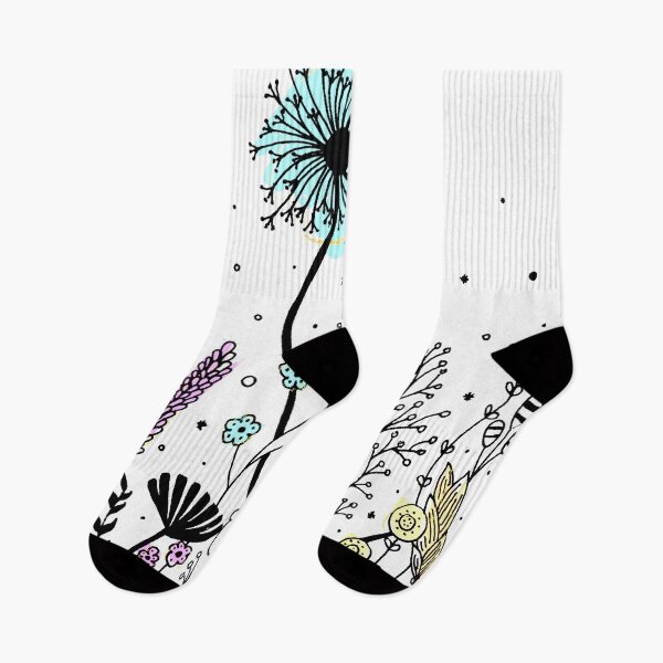 Item preview, Beautiful Hand Drawn Flowers Doodles designed and sold by KarlaHR.