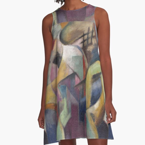 Franz Marc - Small Composition I A-Line Dress