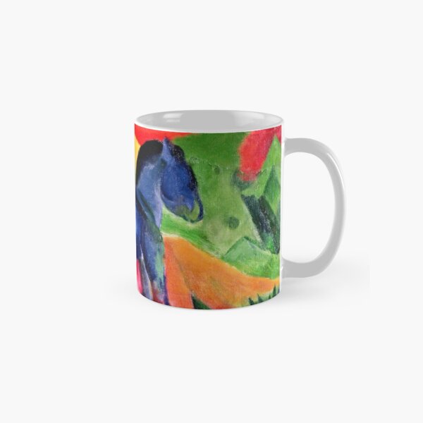 Aperçu de l'œuvre Franz Marc - Petit cheval bleu créée et vendue par artcenter.