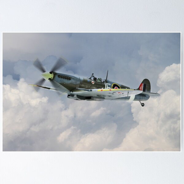 Item preview, Johnnie Johnson Spitfire Mk IX designed and sold by Airpower Art.