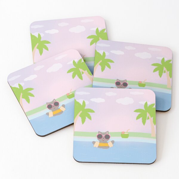 Item preview, Cat Pool Day designed and sold by Sari Castro.