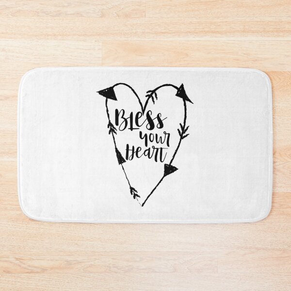 Item preview, Bless Your Heart Southern Charm Saying Black Graphic graphic designed and sold by NoveltyMerch.