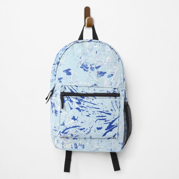 Item preview, Blue, Skyeblue Pine leaves Abstract Pattern designed and sold by joyfultaylor.