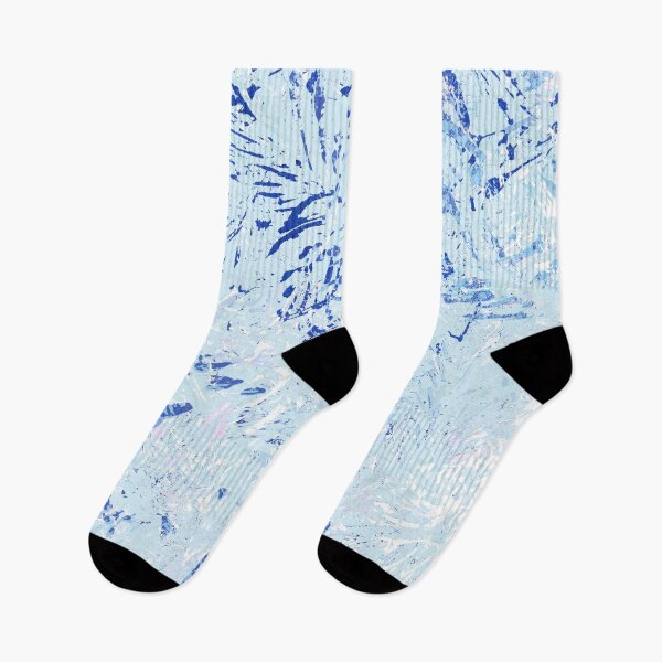 Item preview, Blue, Skyeblue Pine leaves Abstract Pattern designed and sold by joyfultaylor.