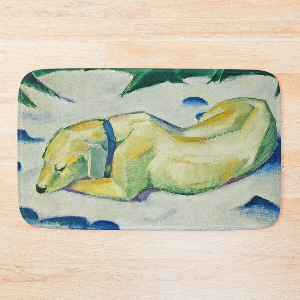 Item preview, Franz Marc - Dog Lying In The Snow 1911 designed and sold by artcenter.