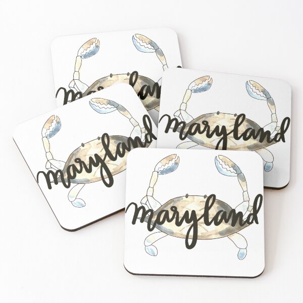Item preview, Maryland Blue Crab Watercolor designed and sold by Shelby MacAnanny.