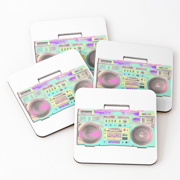 Item preview, Aqua Holo Boombox  designed and sold by dinaaaaaah.