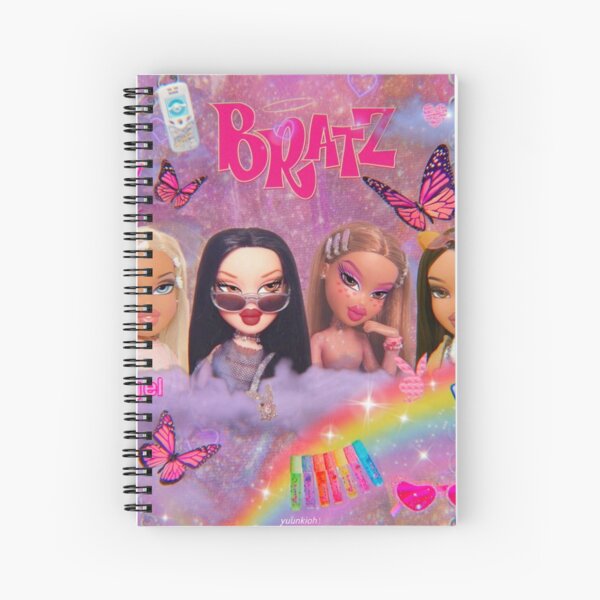 Bratz dolls  Spiral Notebook for Sale by MariaKts