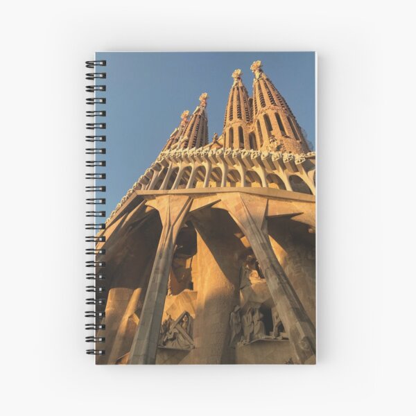 La Sagrada Familia, Barcelona Spiral Notebook