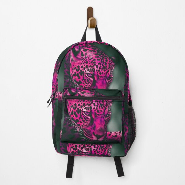 Item preview, Pink Leopard Portrait designed and sold by Paulele.