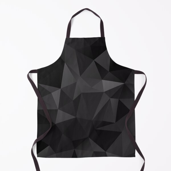Item preview, Abstract background of triangles polygon wallpaper in black colors designed and sold by fuzzyfox.