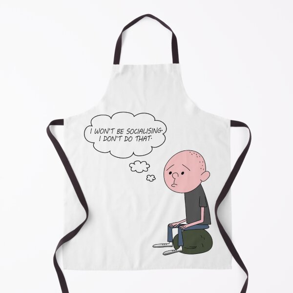 Item preview, Karl Pilkington - I Won't Be Socialising, I Don't Do That designed and sold by RafikCreations.
