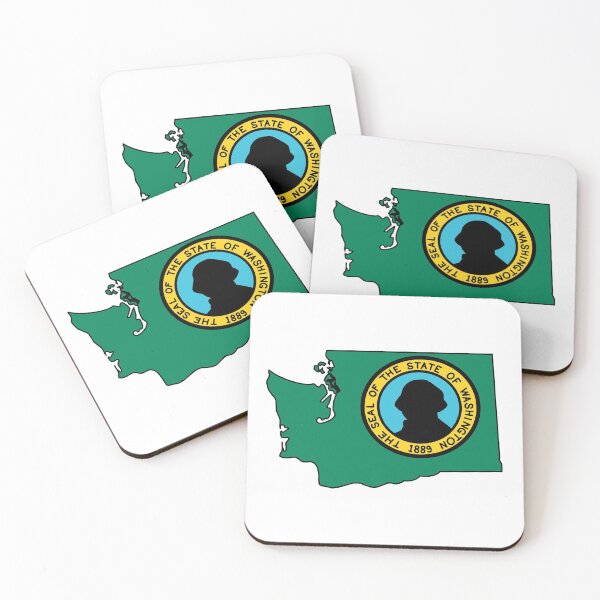 Item preview, Washington State Flag  designed and sold by okunicka.