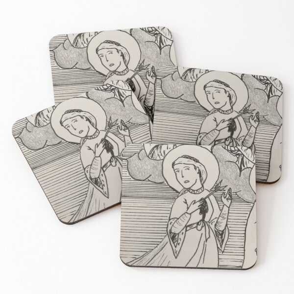 Item preview, St. Ursula designed and sold by CoffeenVespers.