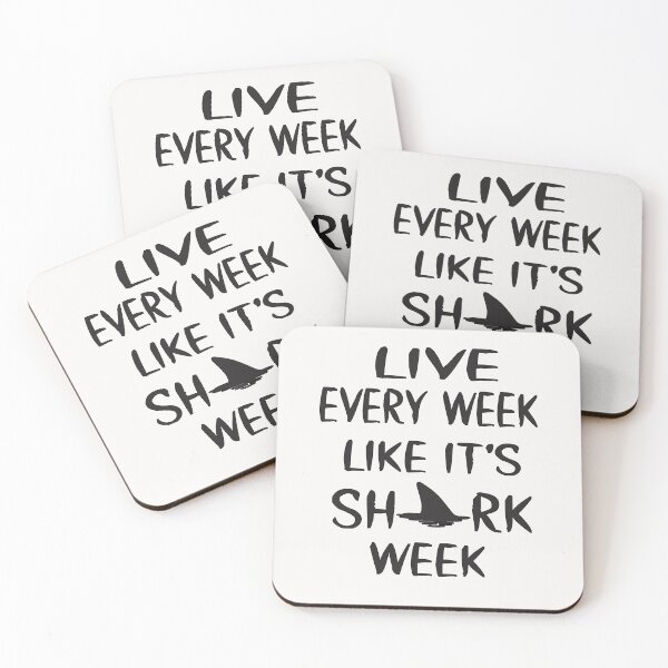 Item preview, Live Every Week Like It's Shark Week designed and sold by alikassi.
