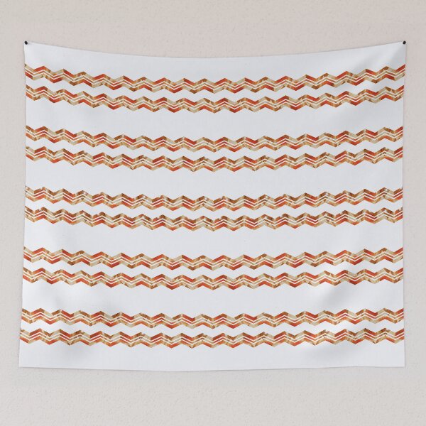 Item preview, Autumn zigzag seamless pattern. designed and sold by floraaplus.
