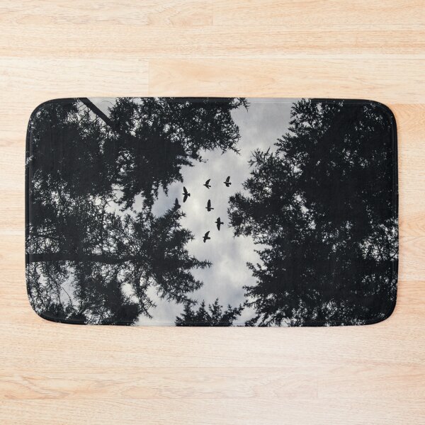 Item preview, Peaceful flying birds - black and white photo  designed and sold by NordicSommer.