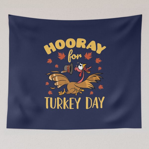 Artikelvorschau, Hurra für das Thanksgiving-Abendessen am Türkei-Tag entworfen und verkauft von jaygo.