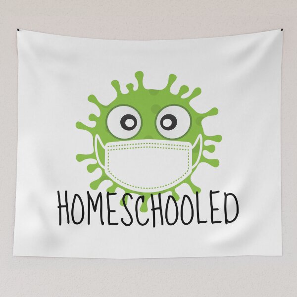 Item preview, Funny Coronavirus Homeschooled designed and sold by TamGustam.
